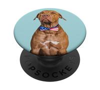 Pajarita Bandera Estadounidense para Hombres, niños, Mujeres y niñas PopSockets PopGrip Adhesivo