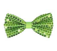 Pajarita infantil con purpurina, pajarita de lentejuelas para niños de 3 a 8 años de edad, con longitud ajustable para carnaval DE- BT-G3, Talla única