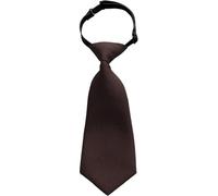 Pajarita para niños y niñas, elegante corbata atada para escuela, iglesia, boda, fiesta, actuación, ocasiones formales (café, talla única)