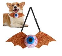 Pajarita para perro, diseño de globo ocular brillante para Halloween, corbata decorativa para todas las razas, gatito pequeño y grande, cachorro, juego de rol, cosplay, hogar, Navidad