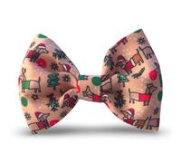 Pajarita - Perros Salchicha Navideños