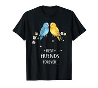 Pajaritos Amigos para Siempre - Naturaleza Amistad Animales Camiseta