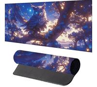 PáJaro Alfombrilla Ratón (1000 x 500 mm) Alfombrilla EscritorioAzul Mouse Pad con Bordes Cosidos Impermeable Base de Goma Antideslizante Tapete Rato Escritorio para Accesorios de Oficina, Regalo Y-6
