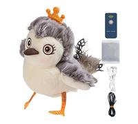 Pájaro batiendo con Gato, Juguetes para Gatito de gorjeo automático,Juguetes realistas para Gatos Juguetes de Plumas de Gato - Pájaro de latidos, Juguetes para Gatitos y cómodos, diseño