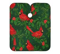 Pájaro Cardenal Rojo Barberos Delantal Ajustable Cortar Cabello Delantal Ligera Barbero Capas Para Niños Adulto Peluquería 140X168Cm