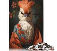 Pájaro con Kimono: 1500 Rompecabezas para Adultos, desafío Relajante, Juguete difícil para niños a Partir de 12 años, 1500 Piezas (85 x 57 cm)
