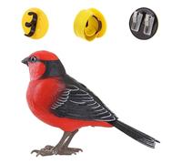 Pájaro de Juguete,Pájaro Eléctrico Cantor - Mascota Electrónica Interactiva Realista para Escritorio Exterior Viaje Sala De Espera