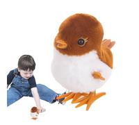 Pájaro de Peluche | Pájaro Relleno | Gorrión Lindo Saltador de Cuerda aprendiendo a Gatear Juguetes de Peluche para niños Recuerdos de de cumpleaños premios Bolsas de Regalos del Tesoro