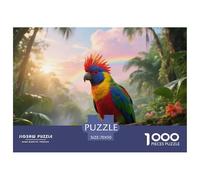 Pájaro del Paraíso1000 Piezas Rompecabezas Avanzado para Adultos Pensamiento Estratégico Relax Nocturno Pájaro Exhibición 70x50cm/1000pcs