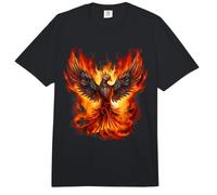 Pájaro Fénix Fuego Rejuvenecimiento Pájaro Mítico Renacido Comfort Colors Adult Heavyweight T-Shirt