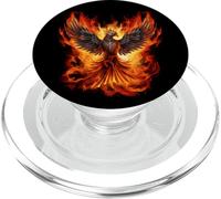 Pájaro Fénix Fuego Rejuvenecimiento Pájaro Mítico Renacido PopSockets PopGrip para MagSafe