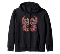 Pájaro Fénix Rojo Phoenix Rising Firebird Phoenix Phoenix Sudadera con Capucha