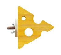 Pájaro Hablando para Jaulas,Cómodo Soporte De Madera | Periquitos Jaula De Pájaros Hablando - Para Periquitos Canarios Perquitas De Aratinga Interior Jardín Exterior