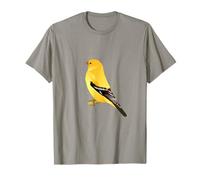 Pájaro Jilguero Amarillo Camiseta