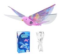 Pájaro | Juego De Figura Electrónica Realista - Con Alas Flappering Flying Electric Bird | Adecuado Para Adultos Durante Reuniones Familiares En Parque Al Aire Libre Y
