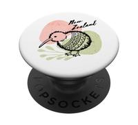 Pájaro Kiwi Nueva Zelanda PopSockets PopGrip Adhesivo