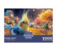 Pájaro lluvioso Juego De Puzzle En Familia Una Tormenta De Color Y Desafío - El Regalo Original Que Hará Inolvidable Tu Navidad, Recomendado para +14 38x26cm/1000pcs