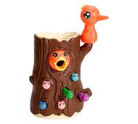Pájaro magnético - ABS | gusano carpintero | coordinación mano- juguete de pájaro carpintero | dispensador de comida magnética | divertido juguete educativo para niños para aprender la coordinación