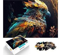 Pájaro mítico de fantasía Rompecabezas para Adolescentes de 1000 Piezas Aprendizaje Educativo Actividades Divertidas en casa, Regalos de cumpleaños, Regalos de Viaje, 38x26cm