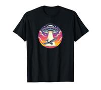 Pájaro Pelícano secuestrado nave espacial extraterrestre secuestro del espacio exterior Camiseta