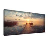 Pájaro Pintura de Diamante 5D Completa Kit Diamond Painting Puente Manualidades Adultos, Cuadro Diamantes Cristal Art Punto de Cruz Set para Decoración Pared Hogar, Regalo dia del Padre 30x60cm 0Z-911