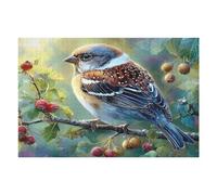 Pájaro Puzzle 1000 Piezas Decoración Moderna Wild Animals Pet Pájaros Rompecabezas para Adultos 3D DIY Creativo Desafío Intelectual Juguete Educativo 1000 PCS