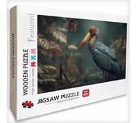 PáJaro Puzzle 2000 Piezas Adultos, Planta Puzzle Madera con Caja 99x70cm, Rompecabezas Adultos de Alta Dificultad, para Toda La Familia, Pasatiempo Creativo, Juego de Rompecabezas, Regalo, 3-8920