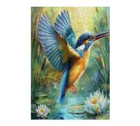 Pájaro Puzzle 300 Piezas Impossible Creativo Único Wild Animals Pet Pájaros Rompecabezas 3D Obra De Arte para Toda La Familia Juguete Educativo Decoración 300 PCS