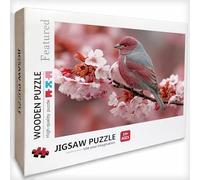 PáJaro Puzzle 4000 Piezas Adultos, Flor Puzzle Madera con Caja 141x87cm, Rompecabezas Adultos de Alta Dificultad, para Toda La Familia, Pasatiempo Creativo, Juego de Rompecabezas, Regalo, P-5076