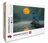 PáJaro Puzzle Madera, Sunset Puzzle 6000 Piezas Adultos con Compact Box 179x105cm, Rompecabezas Desafiante, Juegos de Rompecabezas Creativos para Hombres Mujeres, Decoración Verano, Regalo, D-1993