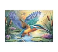 Pájaro Puzzles 1000 Piezas Desafío Nivel Difícil Wild Animals Pet Pájaros Rompecabezas para Adultos Aliviar Estrés Decoración Hogar DIY Moderno Portátil 1000 PCS