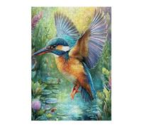 Pájaro Puzzles 300 Piezas Construir DIY 3D Sin Pegamento Wild Animals Pet Pájaros Rompecabezas para Adultos Maquetas Educativas Aliviar Estrés Estera Portátil 300 PCS