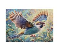 Pájaro Puzzles 300 Piezas Construir Maquetas Detalladas Wild animaless Pet Pájaros Rompecabezas para Adultos Desafío Intelectual Juguete Educativo 3D Moderno 300 PCS