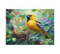 Pájaro Puzzles 500 Piezas Alivio Estrés Mental Wild Animals Pet Pájaros Rompecabezas 3D para Toda La Familia Juguete Educativo Desafío Intelectual 500 PCS