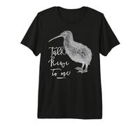 Pájaro Que Dice: Háblame de Kiwi. Gag de Recuerdo de Viaje Camiseta Premium