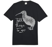 Pájaro Que Dice: Háblame de Kiwi. Gag de Recuerdo de Viaje Comfort Colors Adult Heavyweight T-Shirt