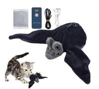 Pájaro Revuelto con Hierba gatera, Juguete de Gatito Que Canta automáticamente: Juguetes realistas de Plumas para Gatos | Pájaro aplaudiendo Suave y para Juguetes de Gatos de Todas Las Razas