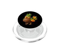 Pájaro Tropical Coco Lindo Isla Animal Arte PopSockets PopGrip para MagSafe