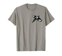 Pájaro Urraca con Alas Animal Fauna Silvestre Disfraz Camiseta