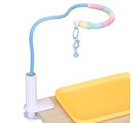 Pájaro varilla - rama de escalada y pie para pájaros - Colorido algodón antideslizante juguete para pájaros para palomas canario inseparable periquito periquito