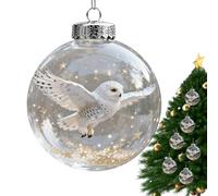 Pájaros Decorativos,Aves Naturales Acrílico 2D Decoración Hogar - Decoración para Árbol De Navidad,para Interior Exterior Sala Entrada Porche Ventana Puerta Árbol Oficina Jardín