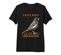Pájaros y alondras cazando Aves del Territorio de Colorado Camiseta Premium