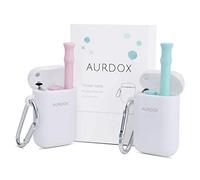 Pajita plegable de silicona original,Pajitas plegables, reutilizables y portátiles para viajes, paquete de 2 para vasos de 30 y 20 onzas, incluye cepillo de limpieza y funda de transporte