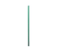 Pajitas De acero Inoxidable 10pcs Heart-shaped Drinking Straw Portable Stainless Steel Travel Bar Tool Reusable Metal Straws(Green)
