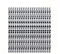 Pajitas de papel for beber 150 Uds. Pajitas de papel con estampado de vaca, suministros de fiesta de cumpleaños de granja en blanco y negro, pajitas for beber, suministros for fiestas