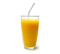 Pajitas reutilizables para vaso de 20 oz, Pajita de Acero Inoxidable para Bebidas Congeladas Batidos Batidos, Pajitas largas de metal para niños, 8,5 pulgadas, 6 mm, 5 colores