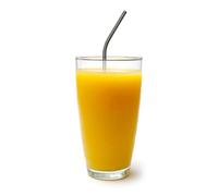 Pajitas reutilizables para vaso de 20 oz - Pajita de Acero Inoxidable para Bebidas Congeladas Batidos Batidos | Pajitas largas de metal para niños, 8,5 pulgadas, 6 mm, 5 colores