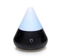 Pajoma 62526 - Difusor de Aroma con luz LED cambiante de Color, Altura 15,5 cm, Negro