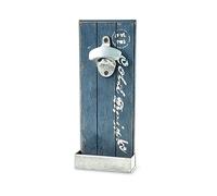 pajoma Abrebotellas, Metal Madera, Azul