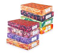 Pajoma - Juego de 240 velas perfumadas (aroma fresco, para primavera y verano, 8 x 30 unidades)